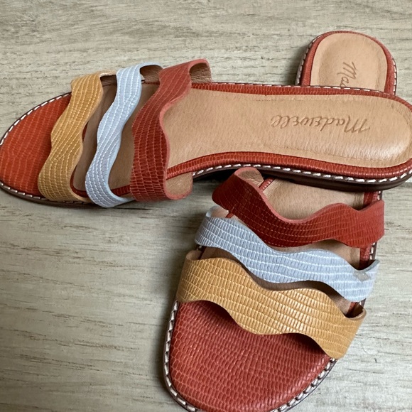 Madewell Shoes - Madewell Joy The Wave Slide Sandals